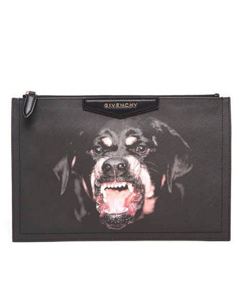 givenchy rottweiler print clutch|Givenchy clothing for women.